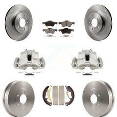 Transit Auto KC8-100789P Disc Brake Kit for 2011-2012 Ford Escape, Mercury Mariner - Front and Rear product image