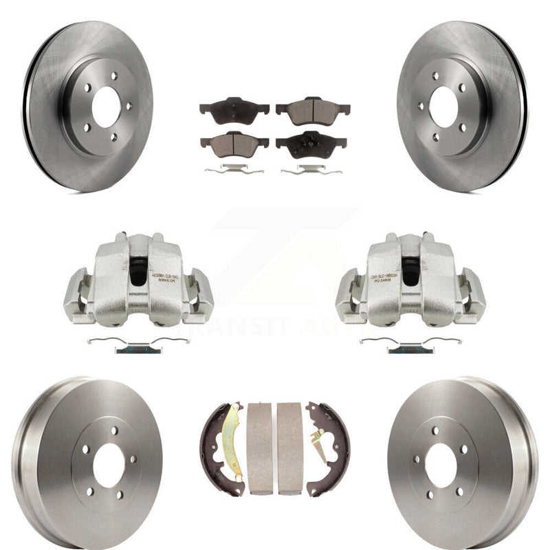 Transit Auto KC8-100789P Disc Brake Kit for 2011-2012 Ford Escape, Mercury Mariner - Front and Rear product image