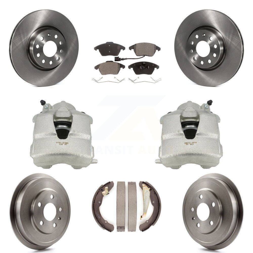 Transit Auto KC8-100789T Disc Brake Kit for 2011-2012 Volkswagen Jetta - Front and Rear product image