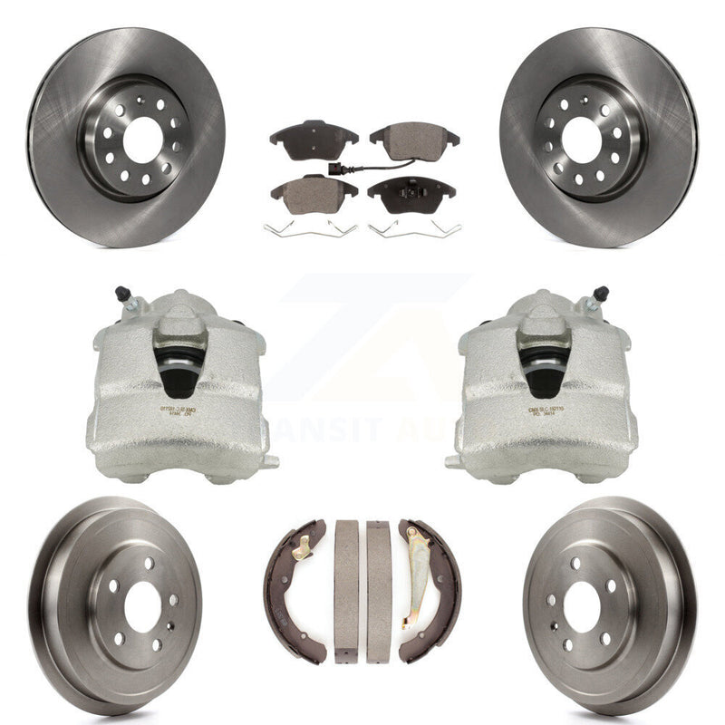 Transit Auto KC8-100789T Disc Brake Kit for 2011-2012 Volkswagen Jetta - Front and Rear product image