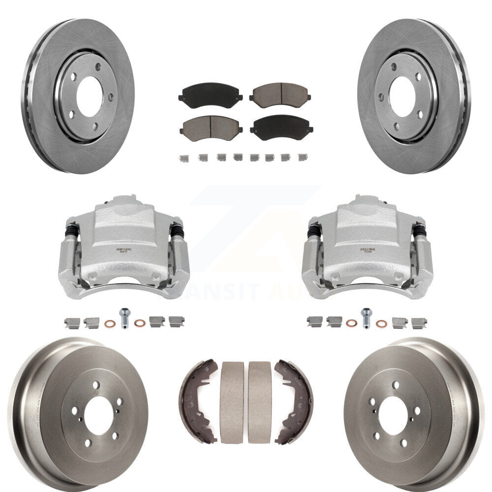 Transit Auto KC8-100790C Disc Brake Kit for 2004-2007 Chrysler Town & Country, Dodge Caravan, Dodge Grand Caravan - Front and Rear product image