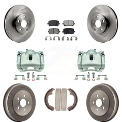 Transit Auto KC8-100790P Disc Brake Kit for 2003-2008 Pontiac Vibe, Toyota Matrix - Front and Rear product image