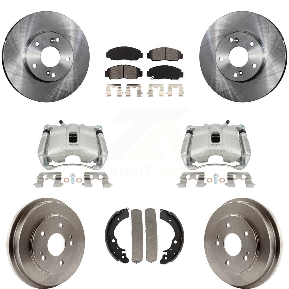 Transit Auto KC8-100790S Disc Brake Kit for 2006-2010 Honda Civic - Front and Rear product image