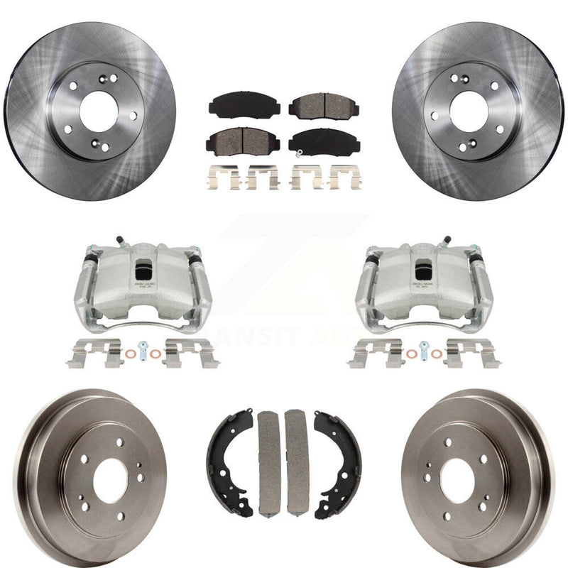 Transit Auto KC8-100790S Disc Brake Kit for 2006-2010 Honda Civic - Front and Rear product image