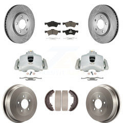 Transit Auto KC8-100791C Disc Brake Kit for 2001-2007 Chrysler Town & Country, Dodge Caravan, Dodge Grand Caravan - Front and Rear product image