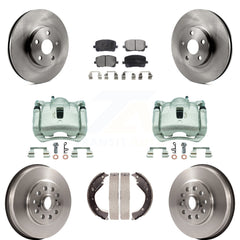 Transit Auto KC8-100791P Disc Brake Kit for 2003-2006 Pontiac Vibe, Toyota Matrix - Front and Rear product image