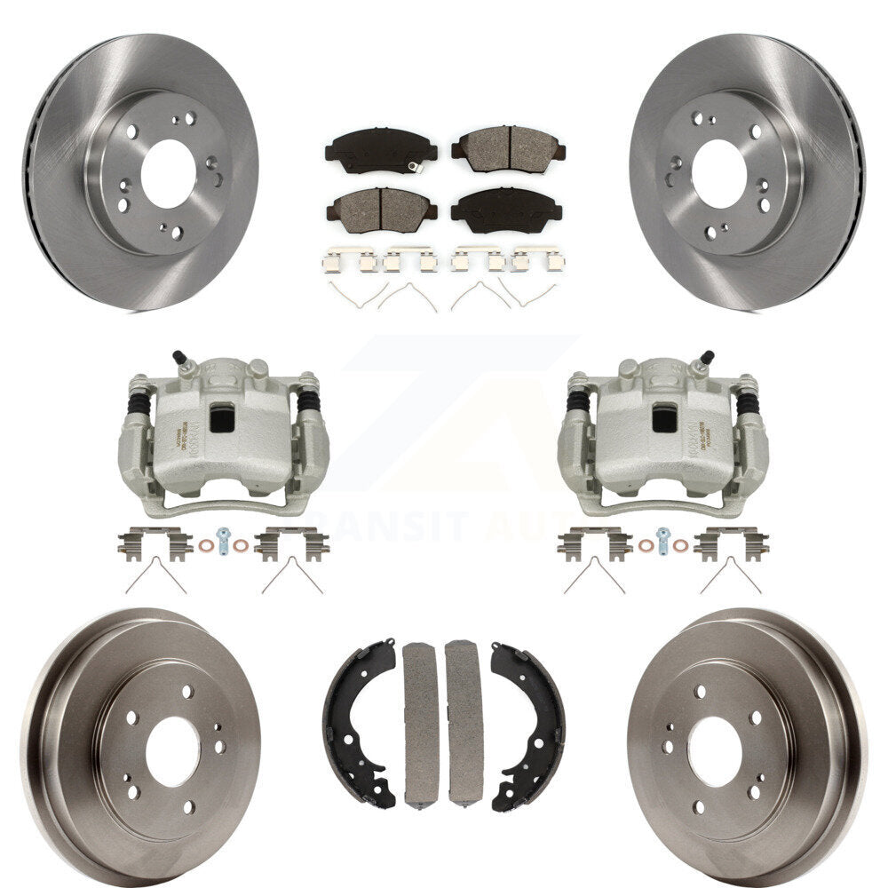 Transit Auto KC8-100791S Disc Brake Kit for 2006-2008 Honda Civic - Front and Rear product image