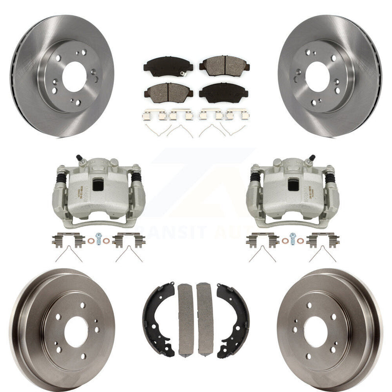Transit Auto KC8-100791S Disc Brake Kit for 2006-2008 Honda Civic - Front and Rear product image