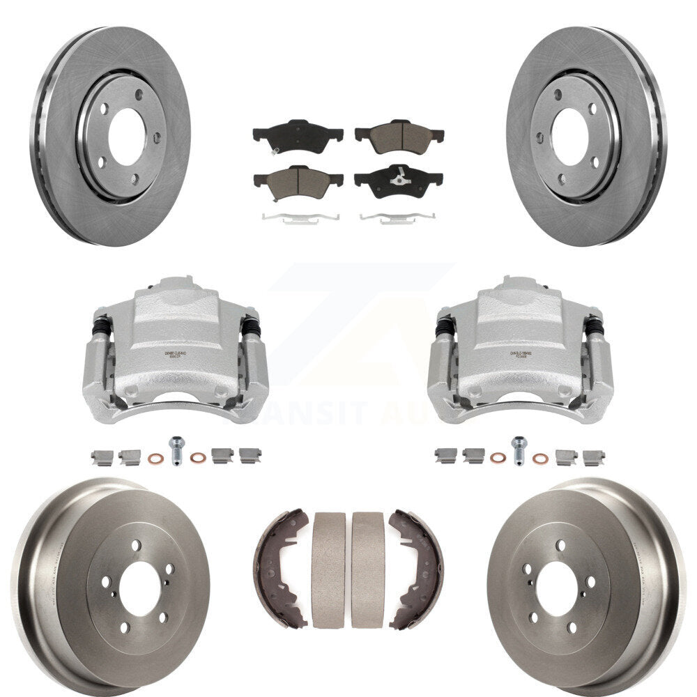 Transit Auto KC8-100792C Disc Brake Kit for 2004 Dodge Caravan - Front and Rear product image