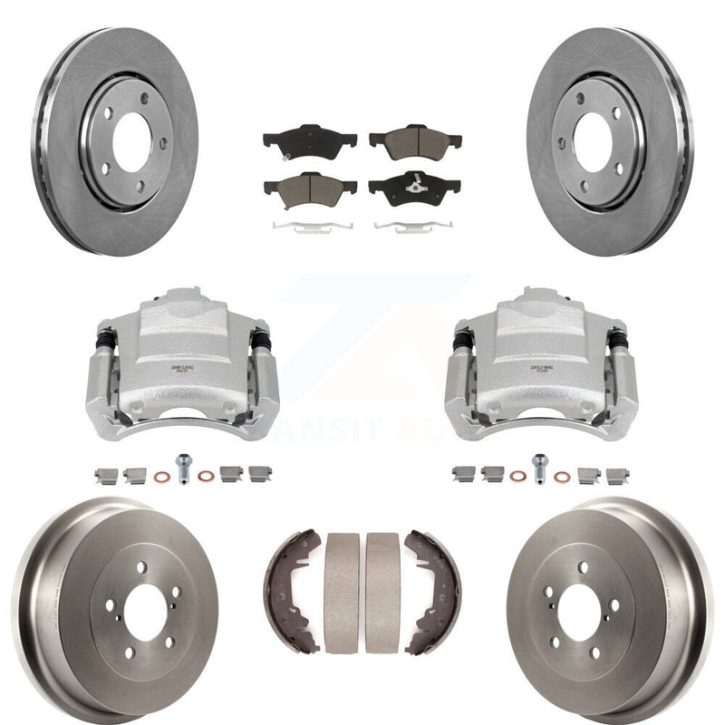 Transit Auto KC8-100792C Disc Brake Kit for 2004 Dodge Caravan - Front and Rear product image