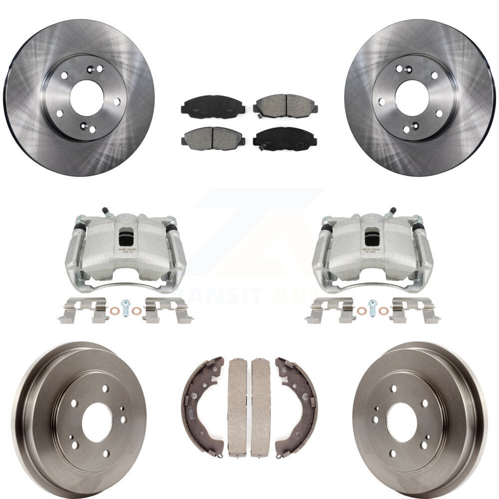Transit Auto KC8-100792S Disc Brake Kit for 2011 Honda Civic - Front and Rear product image