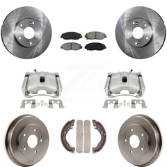 Transit Auto KC8-100792S Disc Brake Kit for 2011 Honda Civic - Front and Rear product image