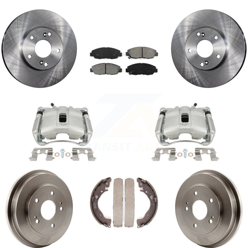 Transit Auto KC8-100792S Disc Brake Kit for 2011 Honda Civic - Front and Rear product image