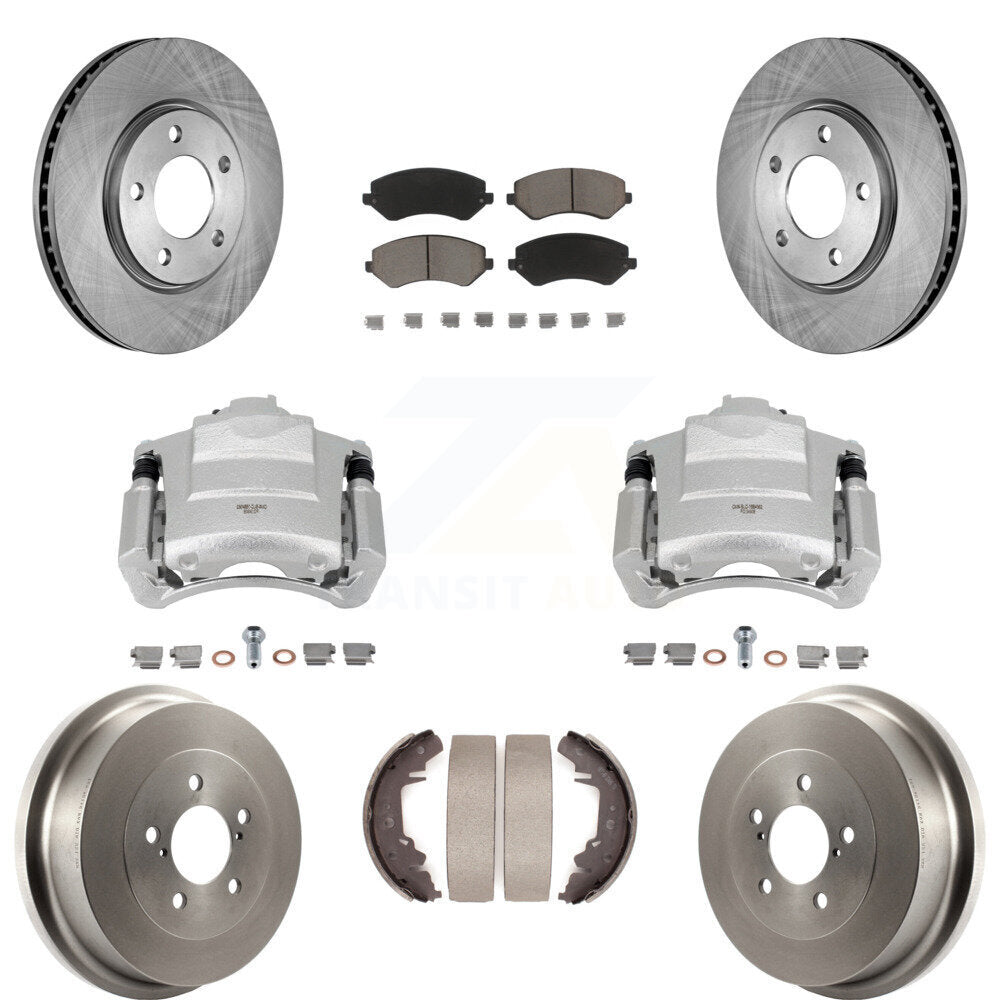 Transit Auto KC8-100793C Disc Brake Kit for 2006 Dodge Grand Caravan - Front and Rear product image