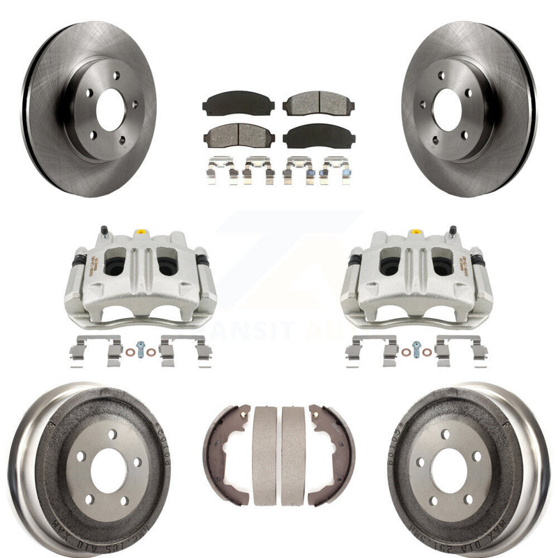 Transit Auto KC8-100793S Disc Brake Kit for 2004-2007 Chevrolet Equinox, Pontiac Torrent, Saturn Vue - Front and Rear product image
