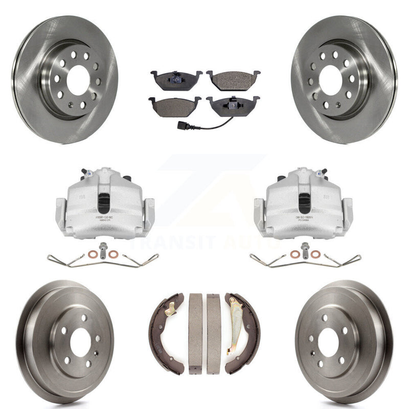 Transit Auto KC8-100793T Disc Brake Kit for 2011-2012 Volkswagen Jetta - Front and Rear product image
