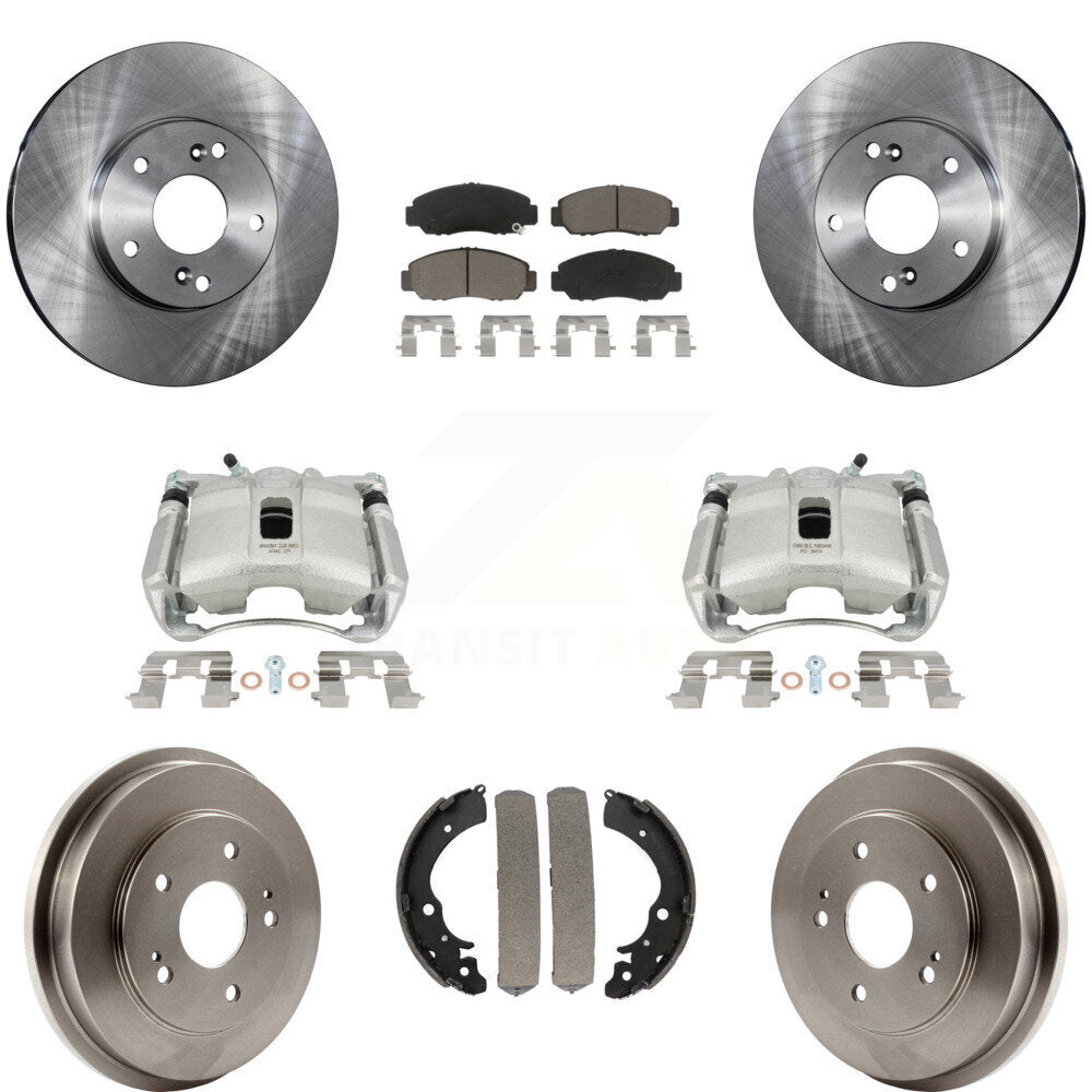 Transit Auto KC8-100794C Disc Brake Kit for 2006-2010 Honda Civic - Front and Rear product image