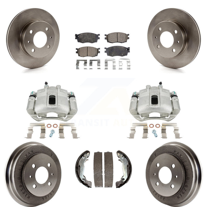 Transit Auto KC8-100794P Disc Brake Kit for 2006 Hyundai Accent - Front and Rear product image