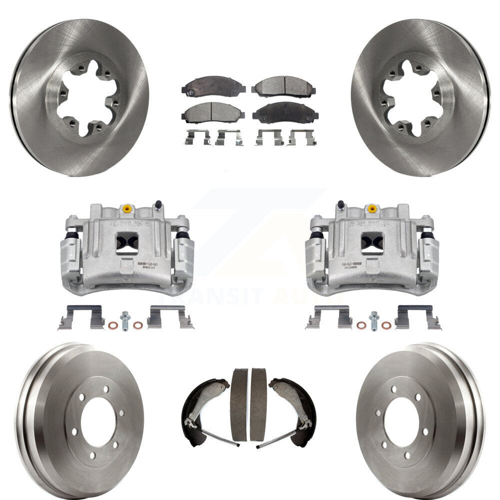 Transit Auto KC8-100794T Disc Brake Kit for 2004-2008 Isuzu i-290, Isuzu i-370, Isuzu i-280 & more - Front and Rear product image