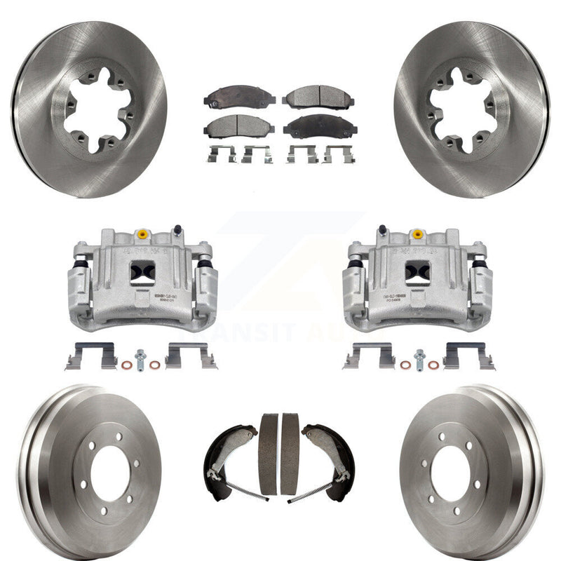Transit Auto KC8-100794T Disc Brake Kit for 2004-2008 Isuzu i-290, Isuzu i-370, Isuzu i-280 & more - Front and Rear product image
