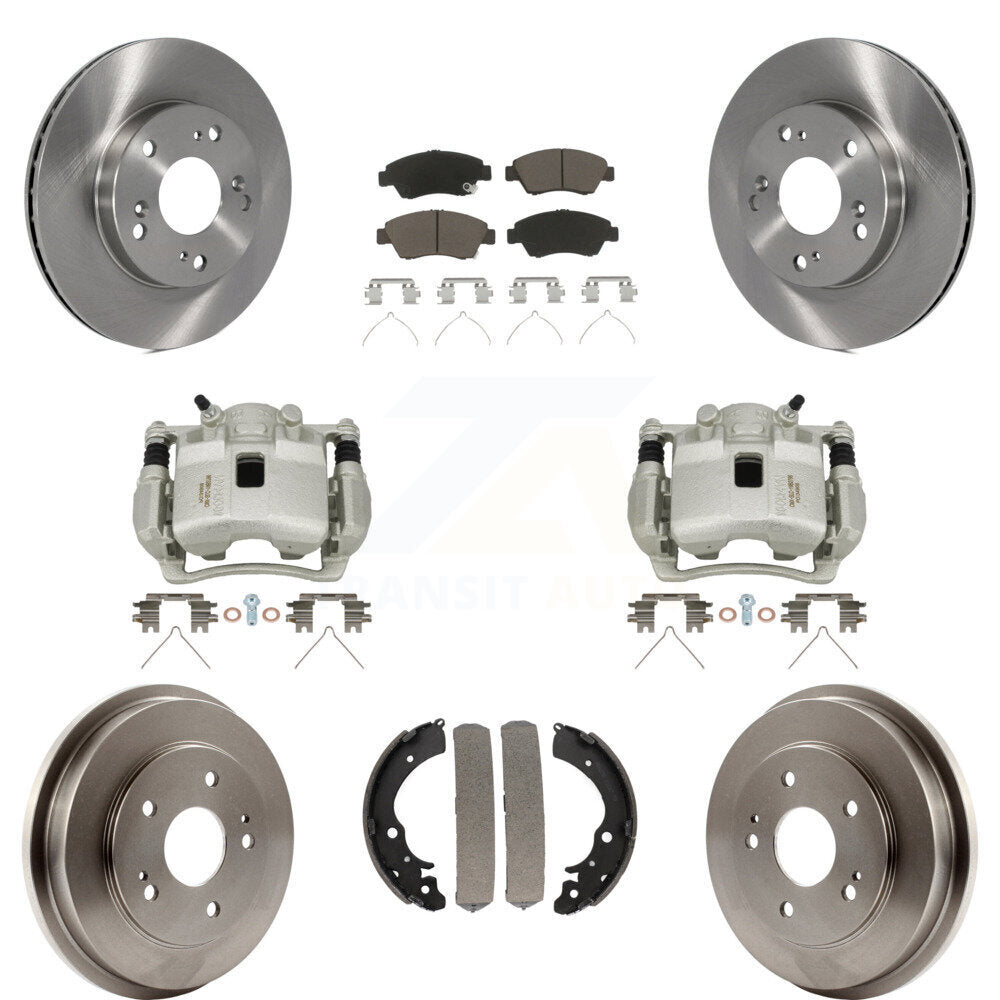 Transit Auto KC8-100795C Disc Brake Kit for 2006-2008 Honda Civic - Front and Rear product image