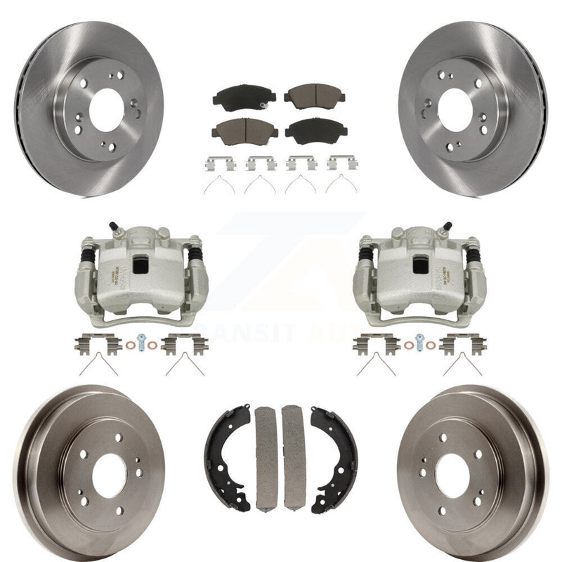 Transit Auto KC8-100795C Disc Brake Kit for 2006-2008 Honda Civic - Front and Rear product image