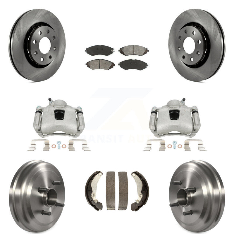Transit Auto KC8-100795S Disc Brake Kit for 2004-2011 Pontiac G3, Chevrolet Aveo5, Pontiac Wave & more - Front and Rear product image