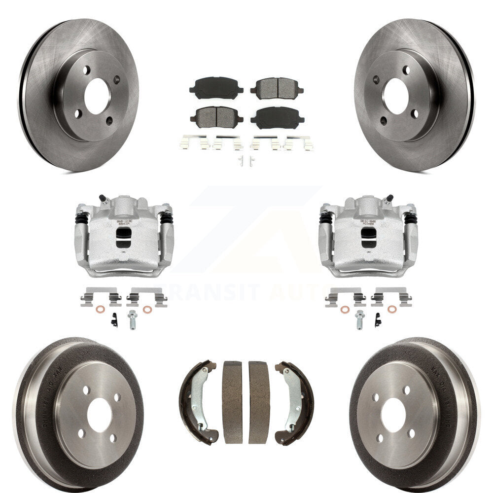 Transit Auto KC8-100796S Disc Brake Kit for 2003-2007 Chevrolet Cobalt, Pontiac Pursuit, Saturn Ion - Front and Rear product image