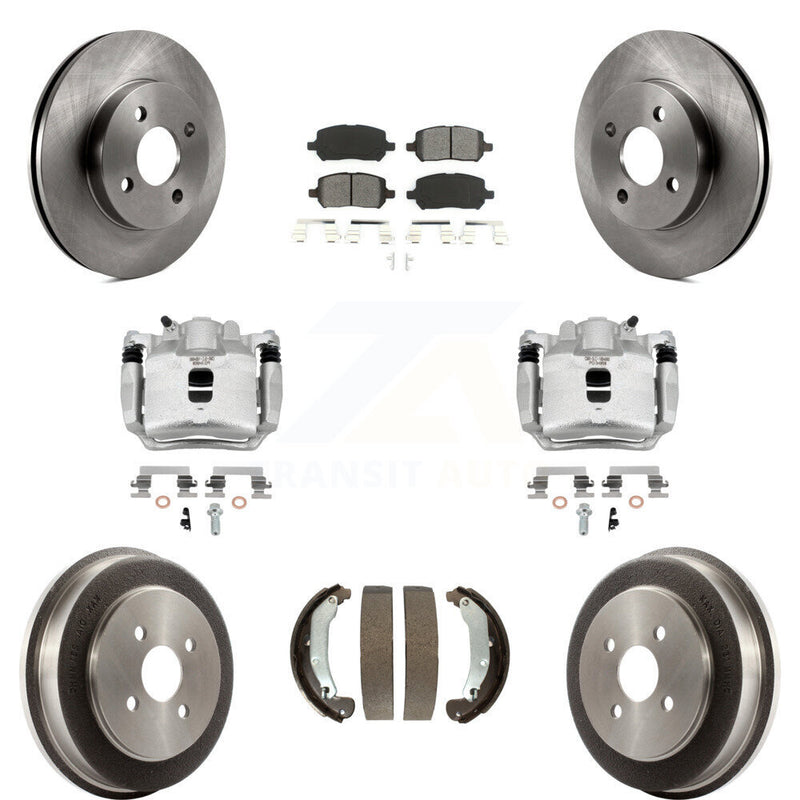 Transit Auto KC8-100796S Disc Brake Kit for 2003-2007 Chevrolet Cobalt, Pontiac Pursuit, Saturn Ion - Front and Rear product image