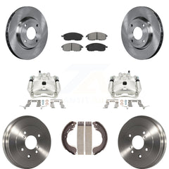 Transit Auto KC8-100797S Disc Brake Kit for 2007-2014 Nissan Cube, Nissan Versa - Front and Rear product image