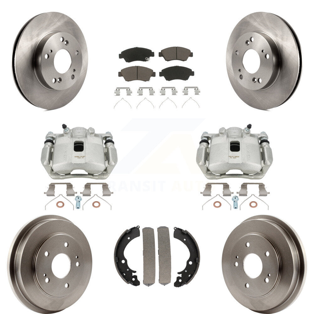 Transit Auto KC8-100798C Disc Brake Kit for 2012-2015 Honda Civic - Front and Rear product image