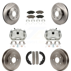 Transit Auto KC8-100798C Disc Brake Kit for 2012-2015 Honda Civic - Front and Rear product image