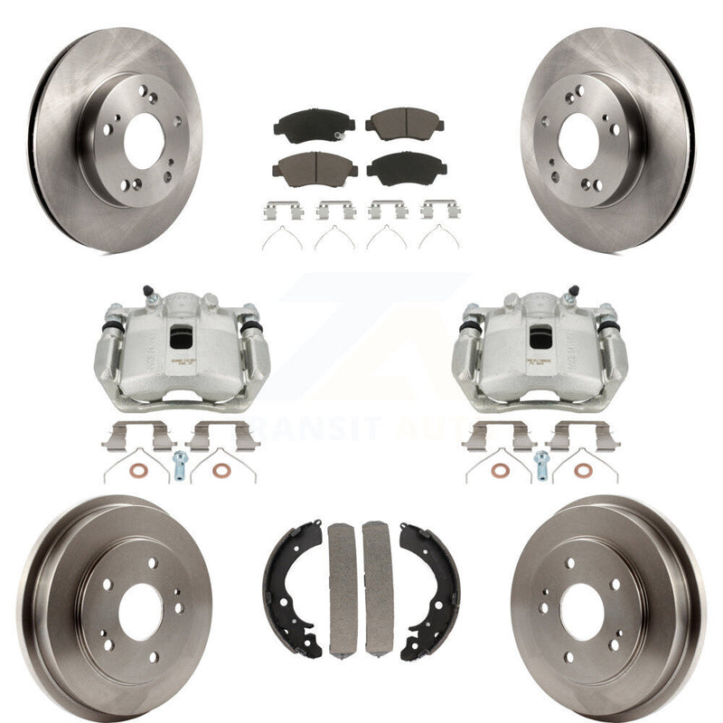 Transit Auto KC8-100798C Disc Brake Kit for 2012-2015 Honda Civic - Front and Rear product image