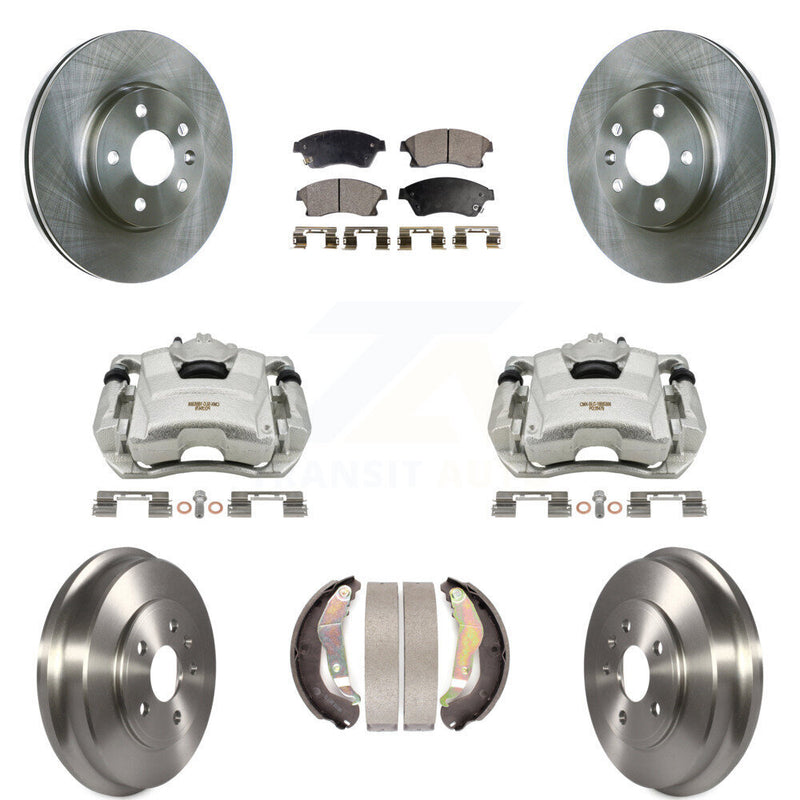 Transit Auto KC8-100798P Disc Brake Kit for 2012-2017 Chevrolet Sonic - Front and Rear product image