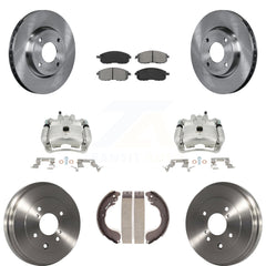 Transit Auto KC8-100798S Disc Brake Kit for 2007-2012 Nissan Sentra - Front and Rear product image
