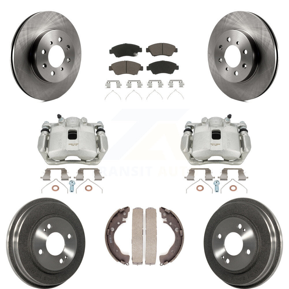 Transit Auto KC8-100799C Disc Brake Kit for 2009-2013 Honda Fit - Front and Rear product image