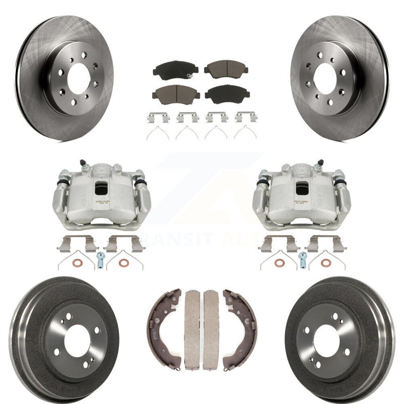 Transit Auto KC8-100799C Disc Brake Kit for 2009-2013 Honda Fit - Front and Rear product image
