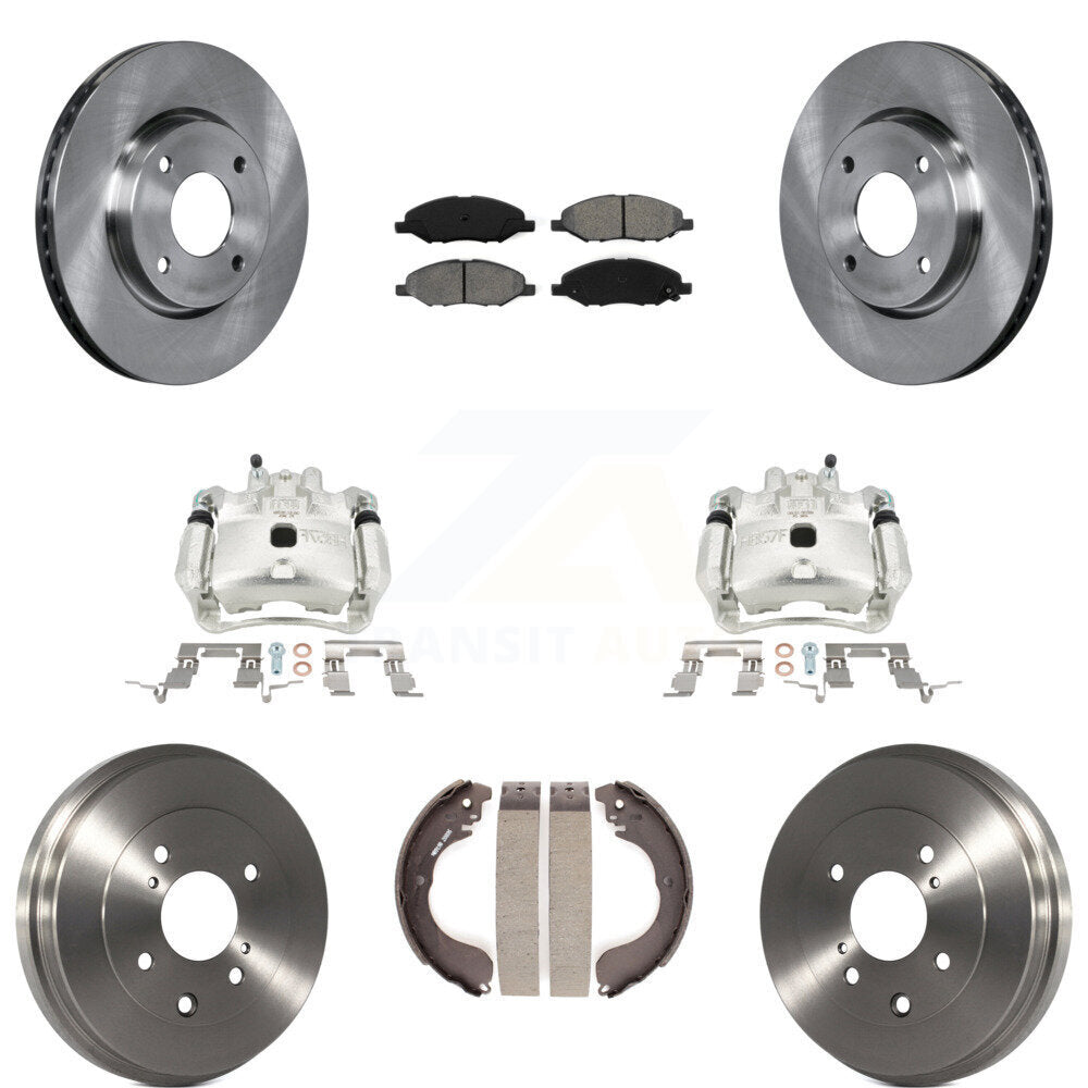 Transit Auto KC8-100799S Disc Brake Kit for 2008 Nissan Versa - Front and Rear product image
