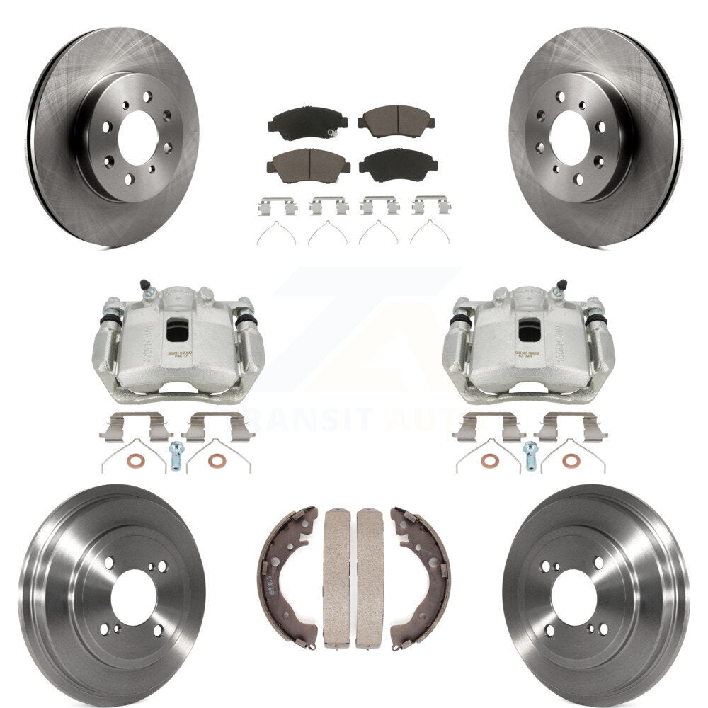 Transit Auto KC8-100800C Disc Brake Kit for 2013 Honda Fit - Front and Rear product image