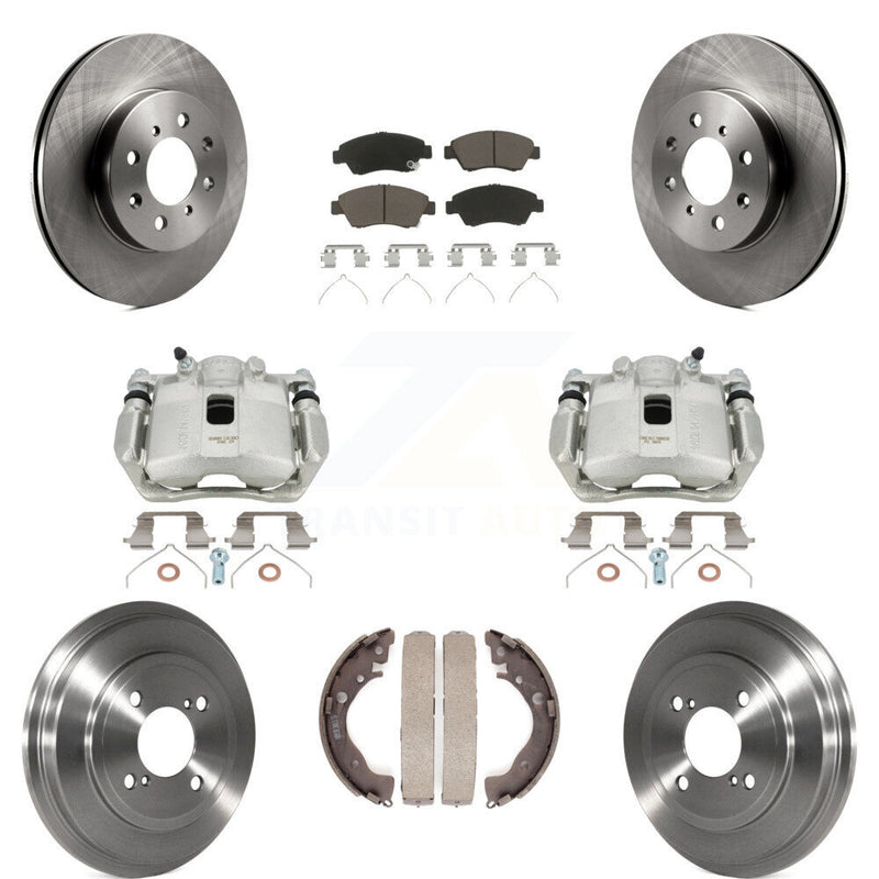 Transit Auto KC8-100800C Disc Brake Kit for 2013 Honda Fit - Front and Rear product image