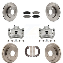 Transit Auto KC8-100800S Disc Brake Kit for 2009-2011 Nissan Versa - Front and Rear product image