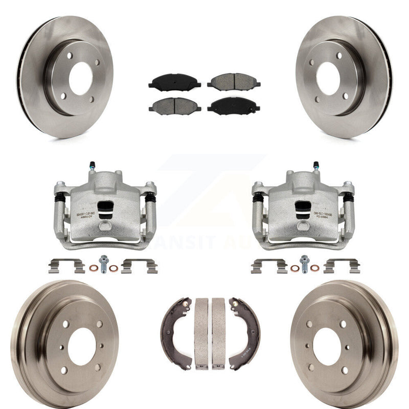 Transit Auto KC8-100800S Disc Brake Kit for 2009-2011 Nissan Versa - Front and Rear product image