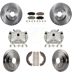 Transit Auto KC8-100801C Disc Brake Kit for 2014-2015 Honda Civic - Front and Rear product image