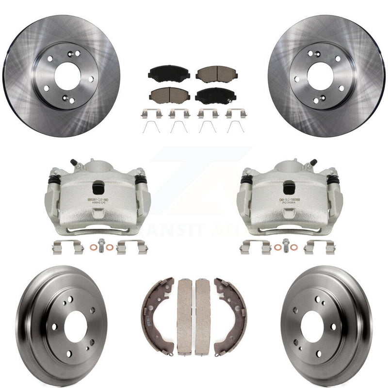 Transit Auto KC8-100801C Disc Brake Kit for 2014-2015 Honda Civic - Front and Rear product image