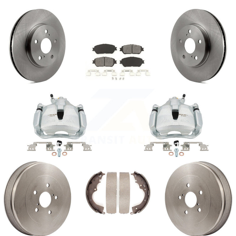 Transit Auto KC8-100801S Disc Brake Kit for 2004-2010 Toyota Sienna - Front and Rear product image