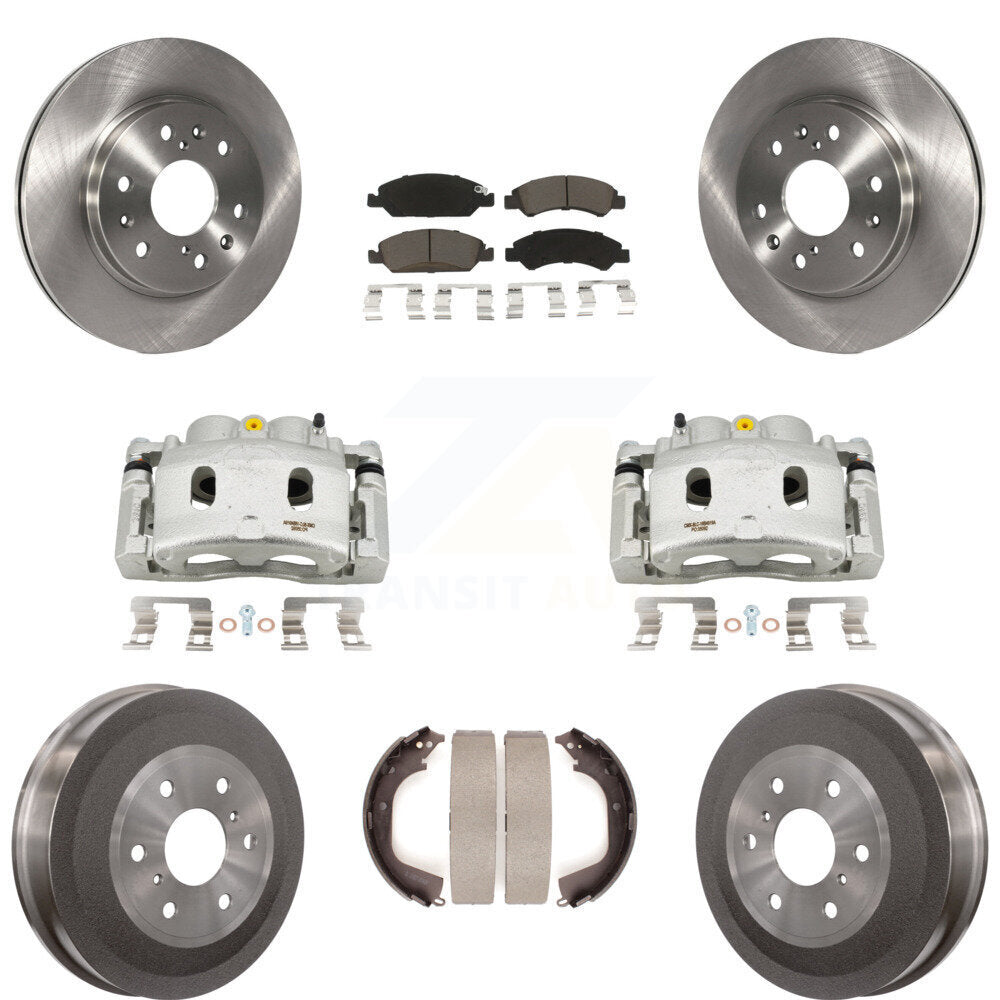 Transit Auto KC8-100802C Disc Brake Kit for 2009-2013 Chevrolet Silverado 1500, GMC Sierra 1500 - Front and Rear product image