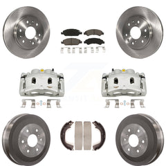 Transit Auto KC8-100802C Disc Brake Kit for 2009-2013 Chevrolet Silverado 1500, GMC Sierra 1500 - Front and Rear product image