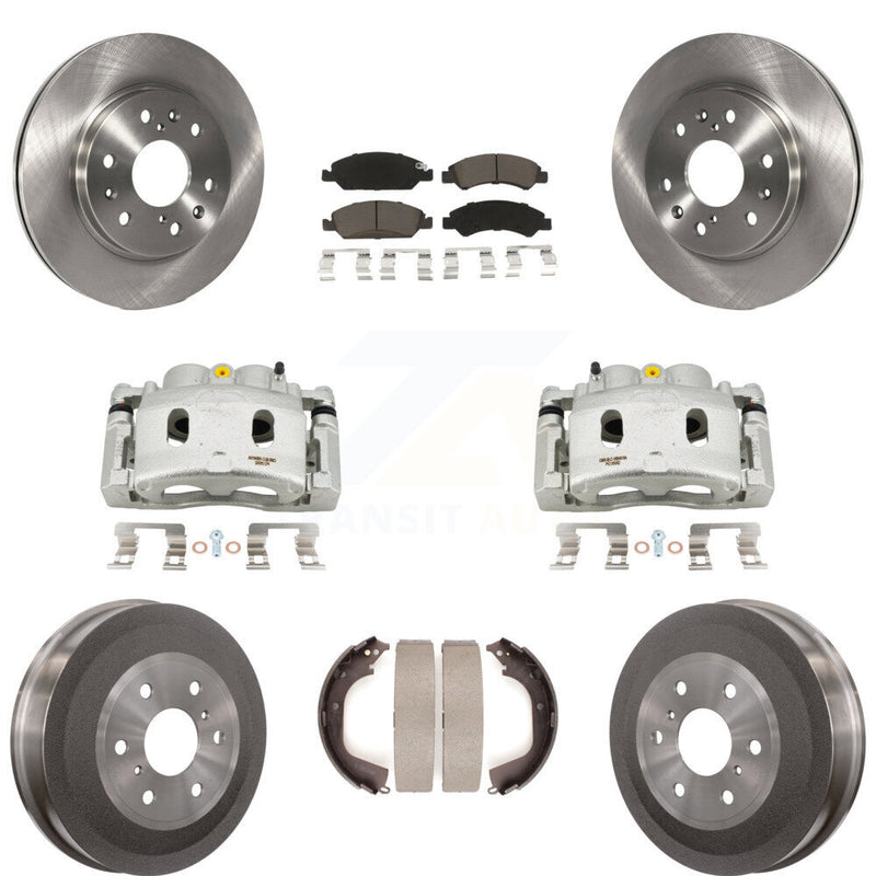 Transit Auto KC8-100802C Disc Brake Kit for 2009-2013 Chevrolet Silverado 1500, GMC Sierra 1500 - Front and Rear product image