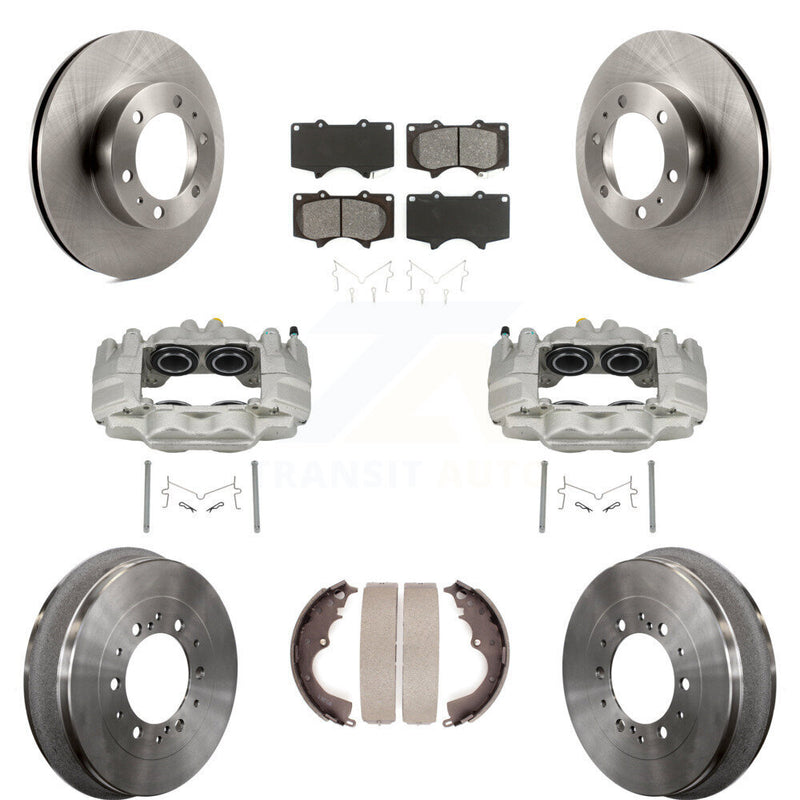 Transit Auto KC8-100802S Disc Brake Kit for 2021-2022 Toyota Tacoma - Front and Rear product image