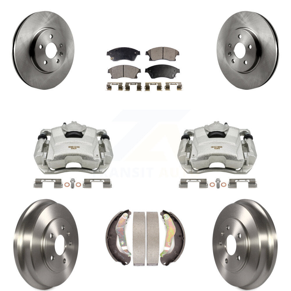 Transit Auto KC8-100802T Disc Brake Kit for 2013-2014 Chevrolet Sonic - Front and Rear product image